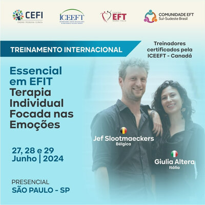 TREINAMENTO INTERNACIONAL: Terapia Individual Focada nas Emoções - EFIT