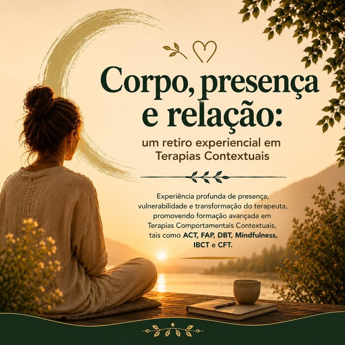 Cuerpo, presencia y relación: un retiro experiencial en Terapias Contextuales